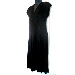 Torrid  Dress Midi Black  Sz 3 equal to 3X.